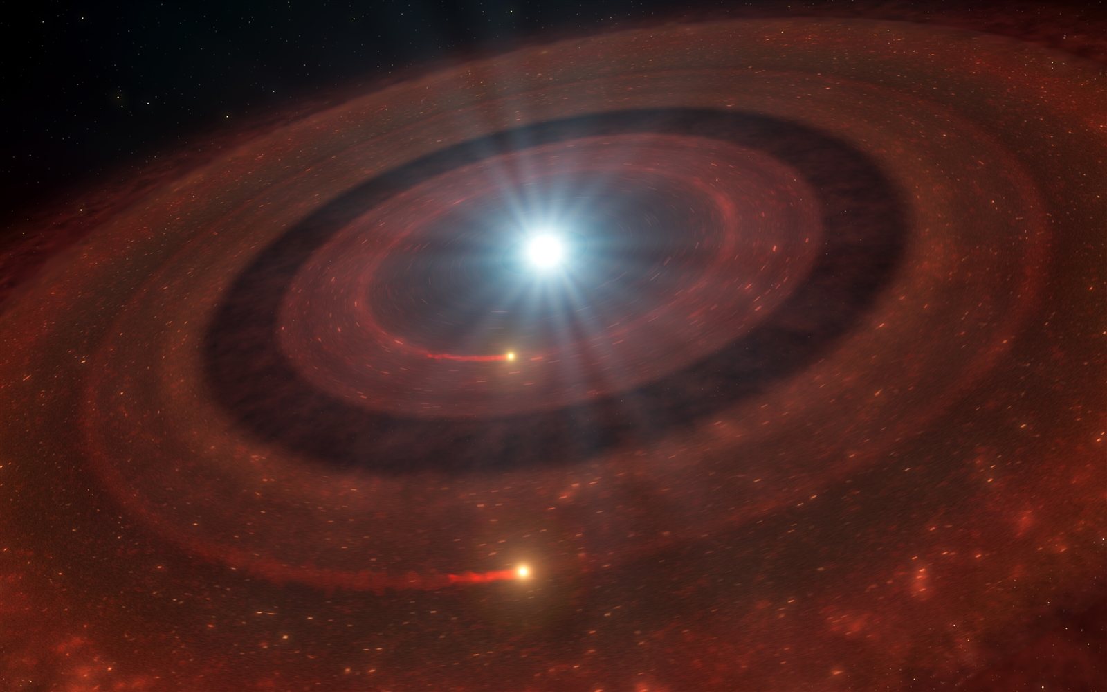 Futuro do Sistema Solar: Estrela morta a 1.600 anos-luz tem dois anéis de restos de planetas, o primeiro caso conhecido